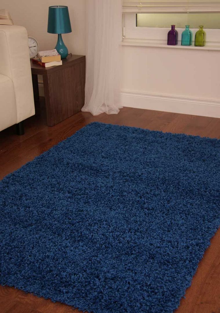Small Medium Extra Large Soft Thick Thin Rugs Light Dark Blue Cheap